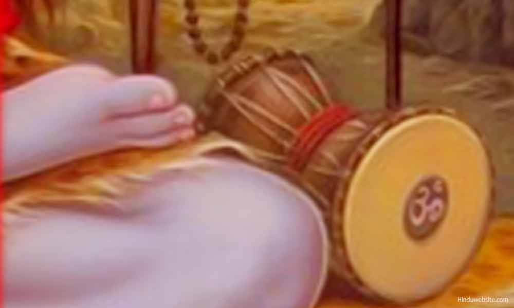 Damaru, the Drum of Shiva