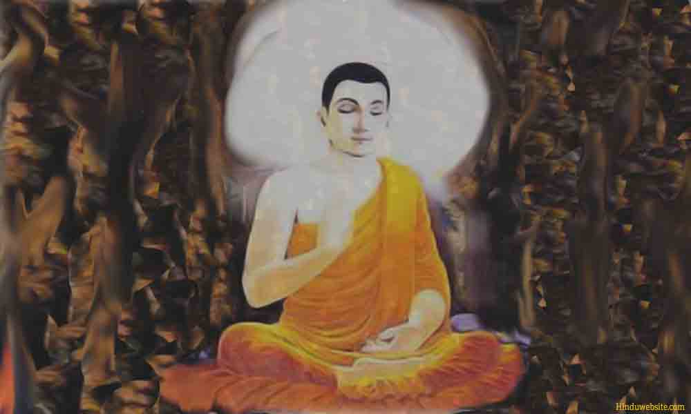 The Buddha in meditation