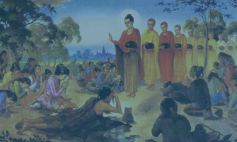 Buddha Teaching Dhamma
