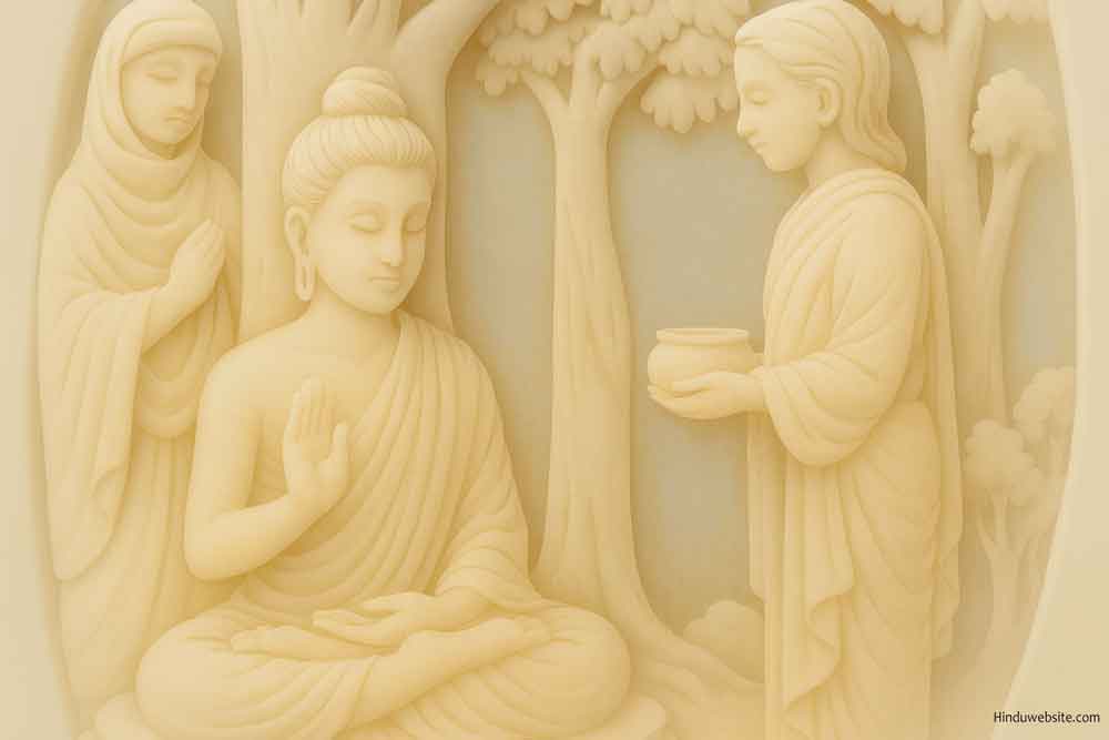 A Buddhist Woman Devotee
