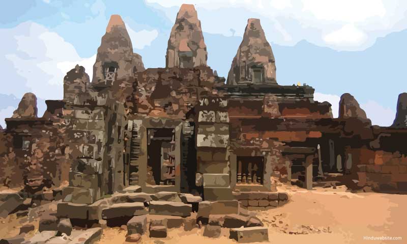 Hindu Temple Ruins