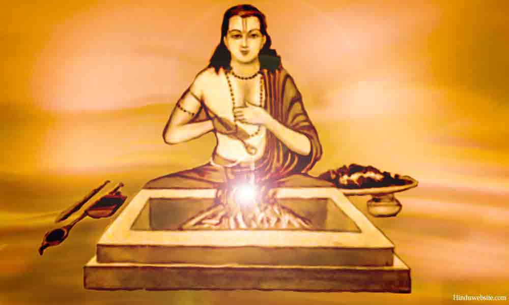 Yajna, a Vedic sacrifice