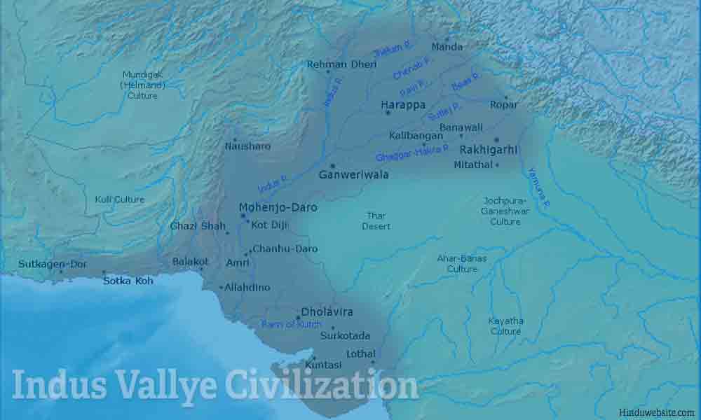 indus valley map