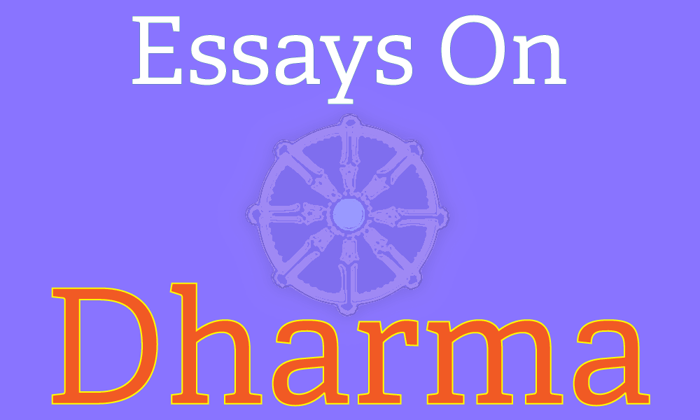 Essays on Dharma