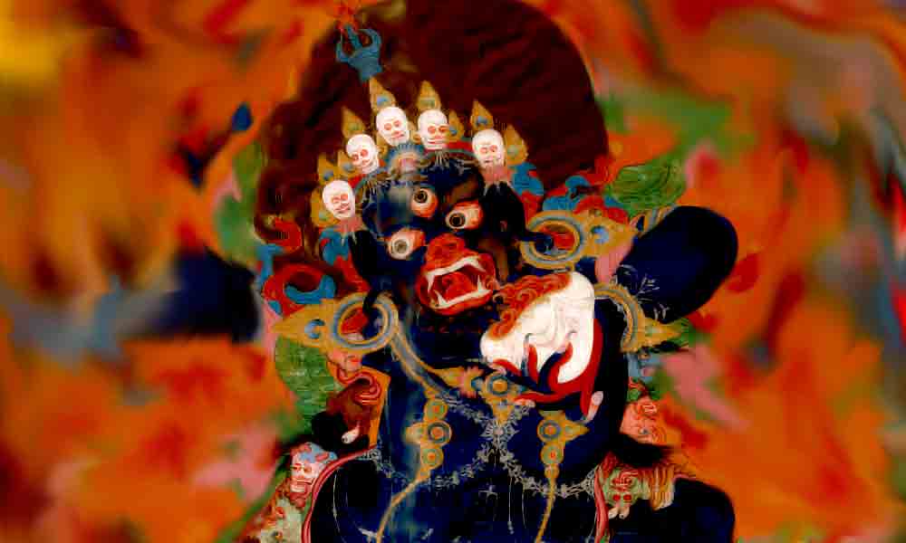 Kala Bhairava, the god of Death