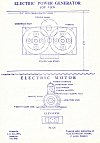 11.   Electric Power Generator: Top View and Elevation Plan