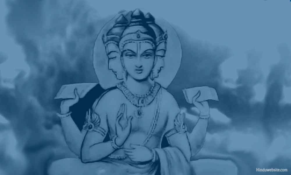 Brahma, the Source of the Vedas