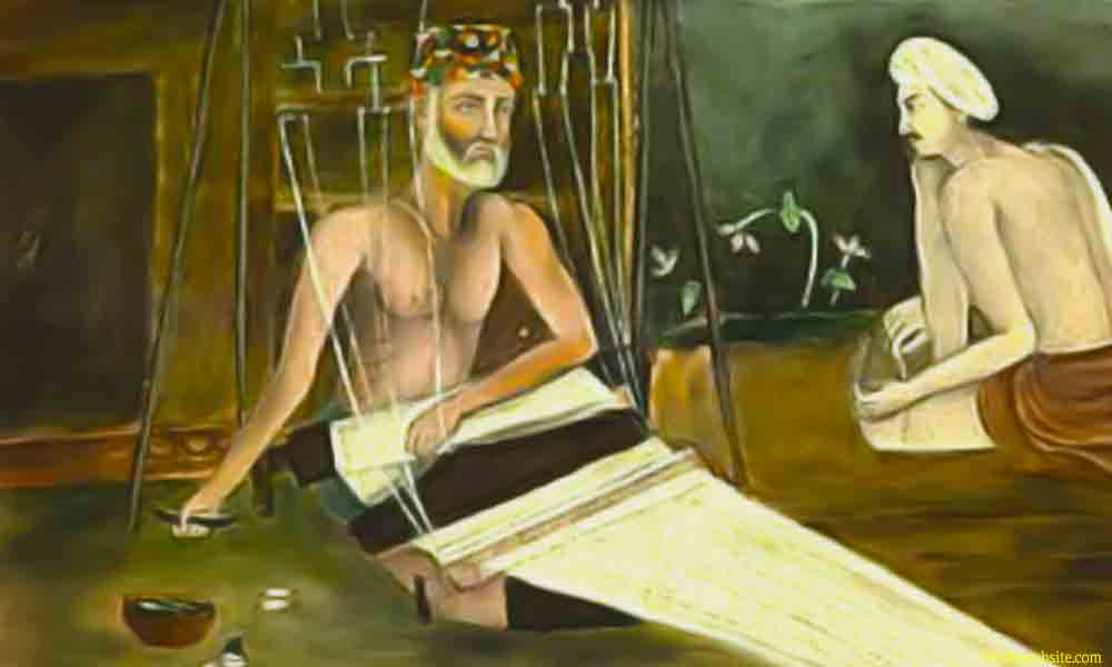 Kabir with a disciple