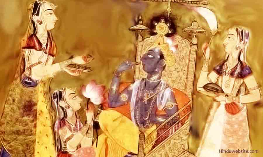 Krishna and Gopis