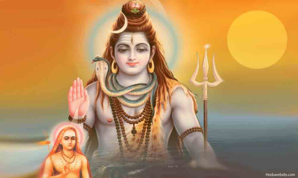 Shiva Teaching Parvathi