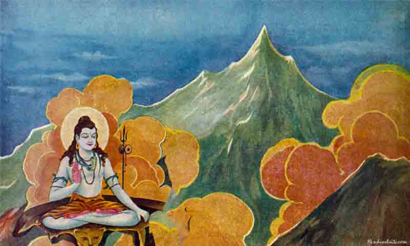 Shankara in Kailash