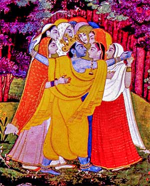 Krishna With Gopis