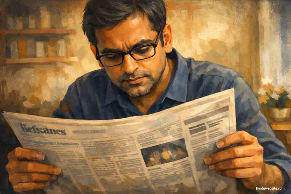 Reading news